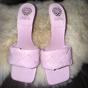 Vince Camuto Braided Strap Sandals in Lavender